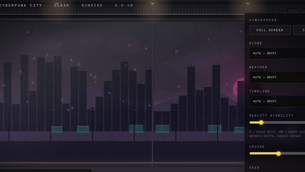 Infinite Train Window screenshot